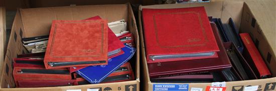 Large collection of GB FDCs including Benham small silks(-)